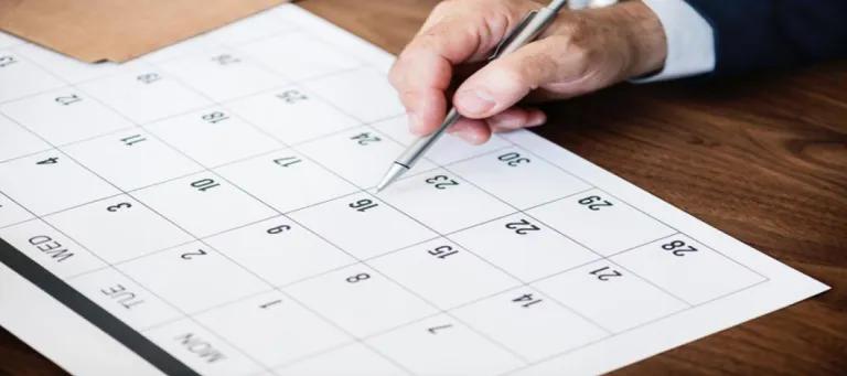 Examination Adjustment Deadlines