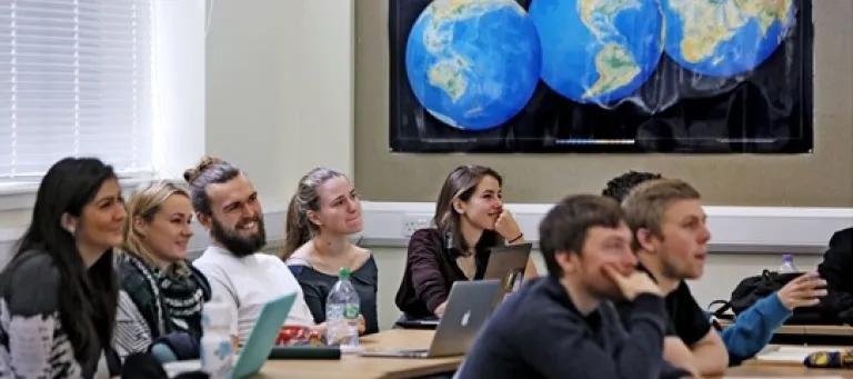 Image of a classroom of students