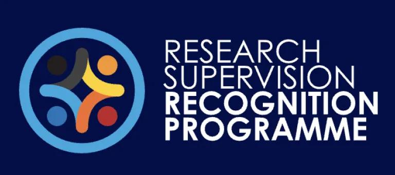 Image reads UKCGE Supervisor Recognition Programme