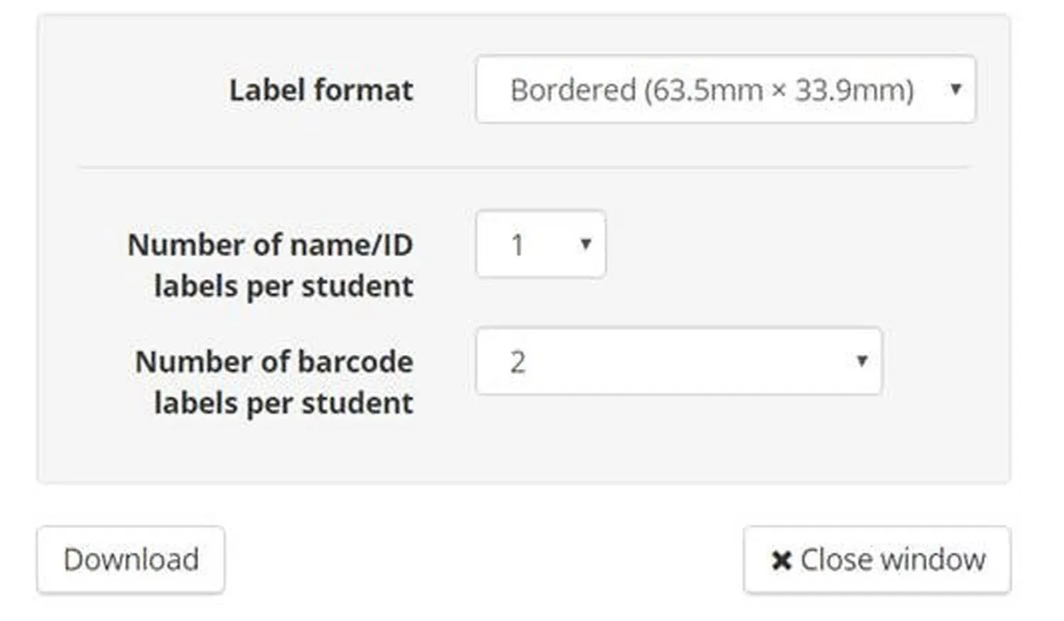 barcodes details