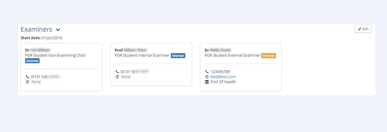 view examiners attached via hub