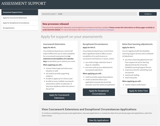 Assessment Support Tool