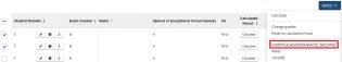 Location of "Confirm assessment-level EC outcomes" on Process Course Results" screen
