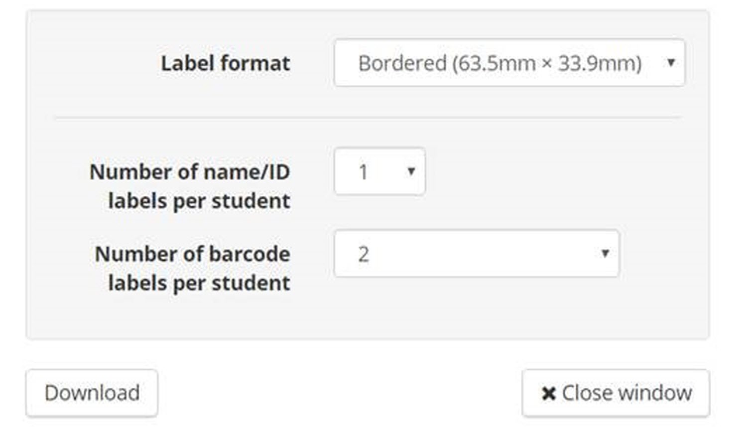 barcodes details