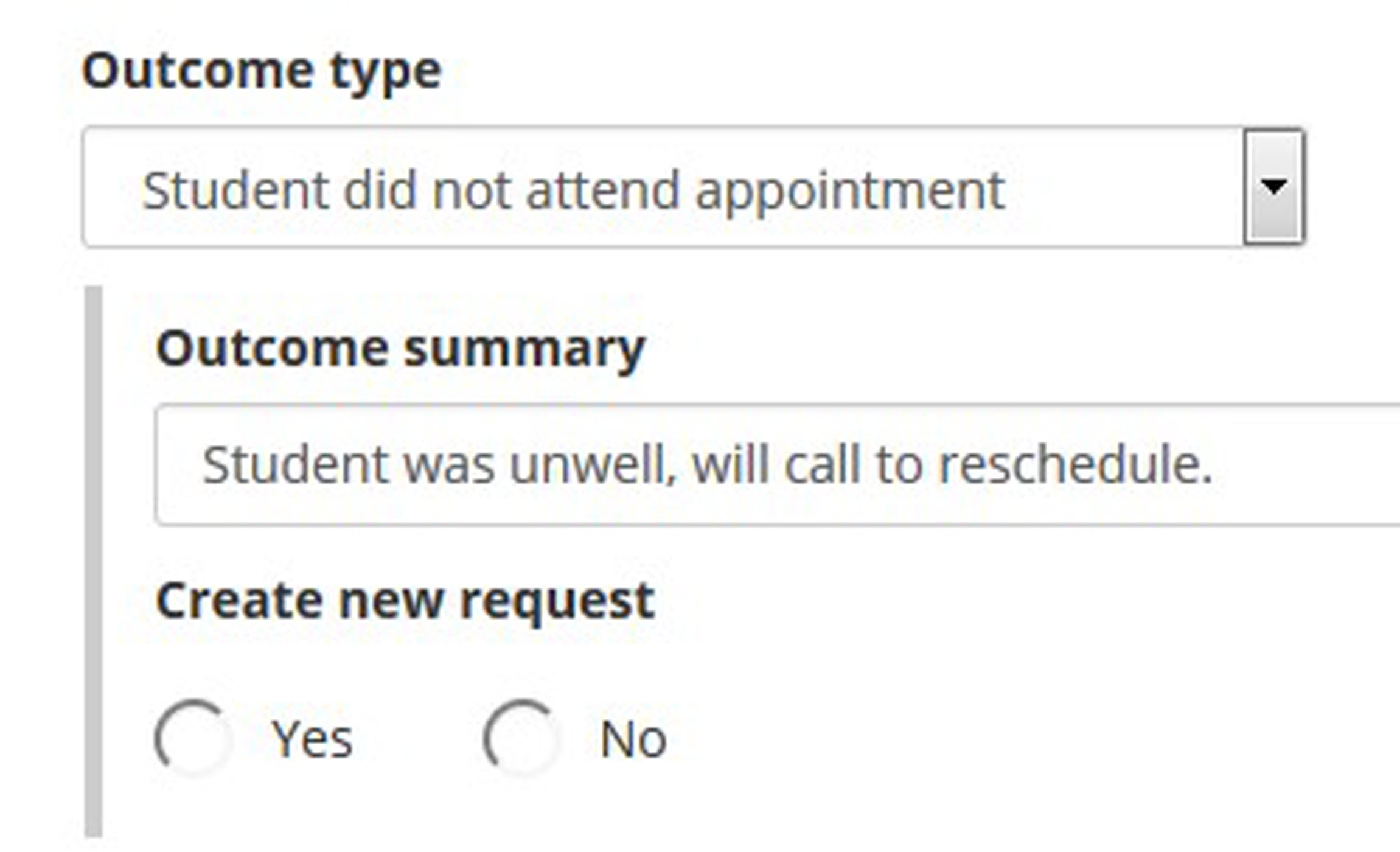 cms outcome type addition image