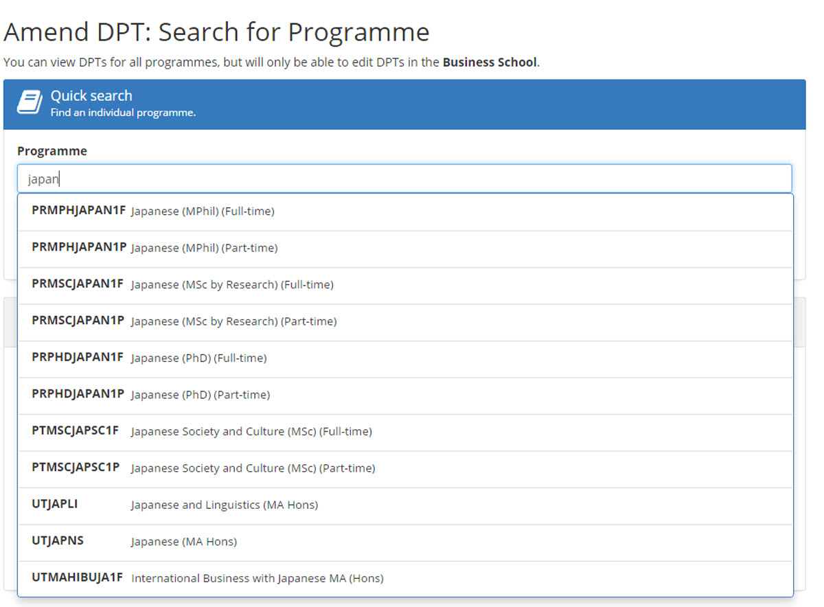 Image of dpt retrieval quick search