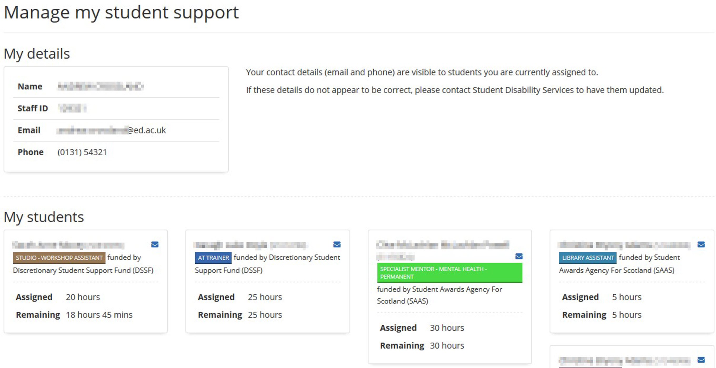 manage my student support image