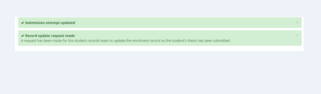 submission attempt recorder