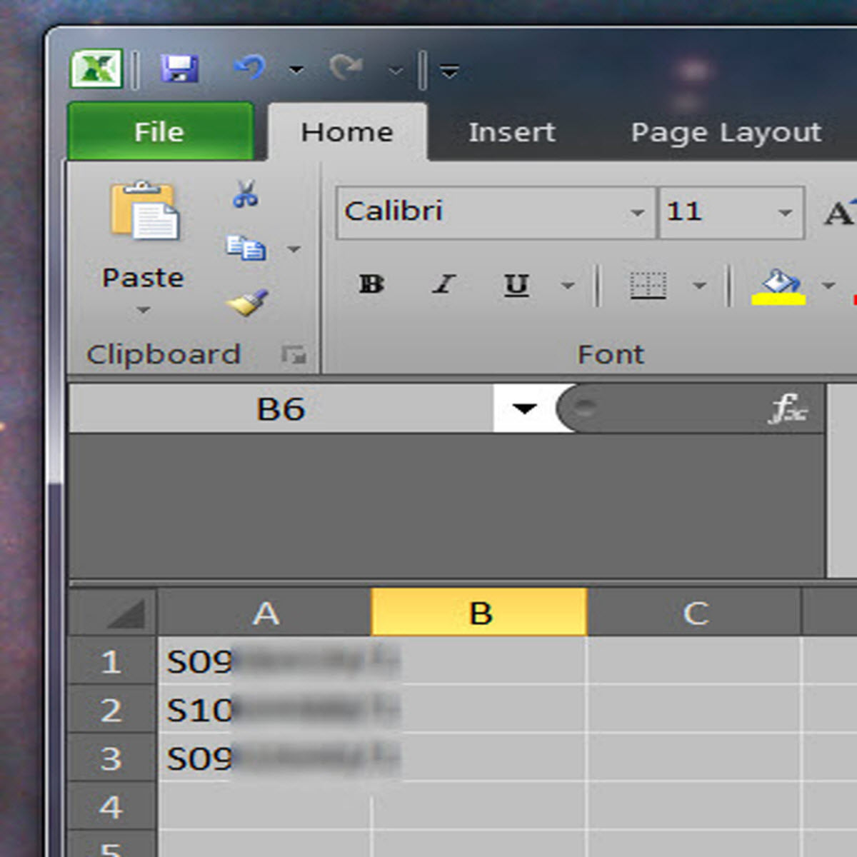 Image showing the student data format for the file to be uploaded